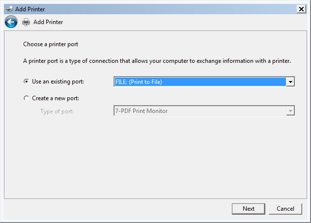 pdf printer driver windows 8.1