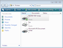 PDF Writer (Windows 10, Windows 8, Windows Server 2012, Windows 7, Vista, Windows XP, 2019, 2016, 2012, 2008, 2003, 2000, Terminal Server)